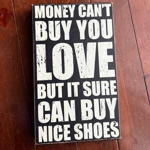 Distressed Black and White Inspirational Wall Art